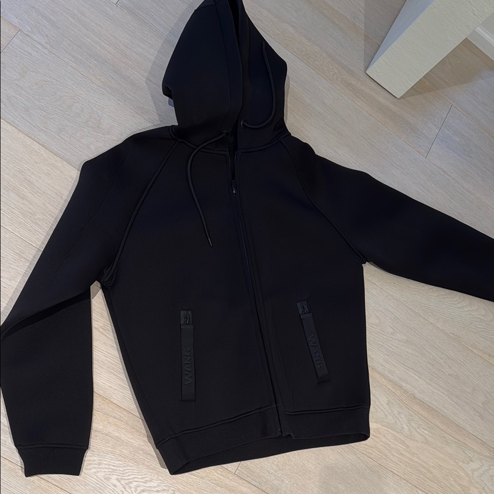 Alexander Wang x H&M neoprene zip up hoodie